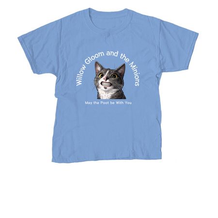 Willow Gloom and the Minions 3&nbsp;, a Carolina Blue Youth Unisex Tee