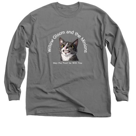 Willow Gloom and the Minions 3&nbsp;, a Charcoal Classic Long Sleeve Tee