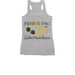 Tattered Paws "Vintage" Logo&nbsp;, a Athletic Heather Women's Racerback