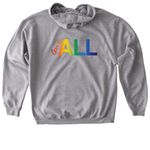 Open to All - Light Colors, a Sport Grey Gildan Softstyle Pullover Hoodie (back-view)