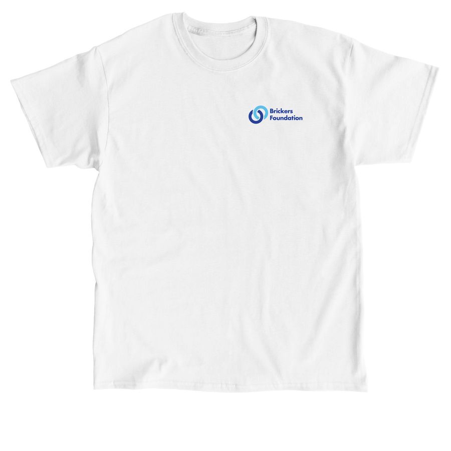 Foundation Standard Pocket Logo Tee, a White Classic Unisex Tee