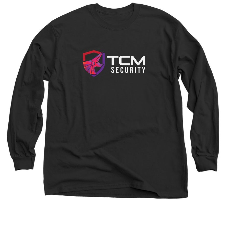 TCM Long Sleeve Tee, a Black Classic Long Sleeve Tee