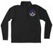 WMB Crest 1/4 Zip Performance Pullover + Polo, a Black Unisex Performance Quarter Zip Pullover