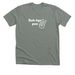 Buh-bye peace, a Deep Heather Premium Unisex Tee
