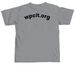 WPNA Comfort Colors Tees (No Pocket), a Granite Comfort Colors Unisex Tee (back-view)