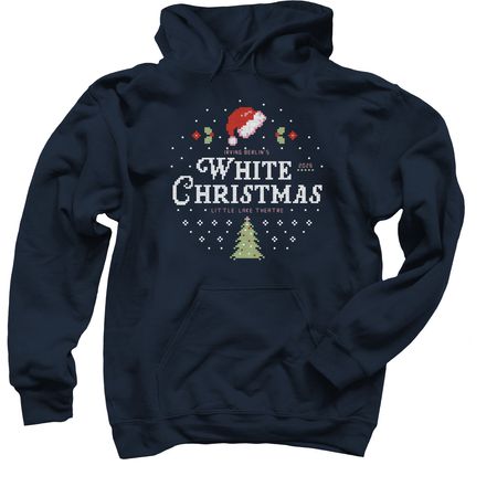 White Christmas Collection, a Navy Pullover Hoodie