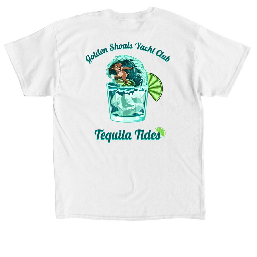 Tequila Tides, a White Classic Unisex Tee