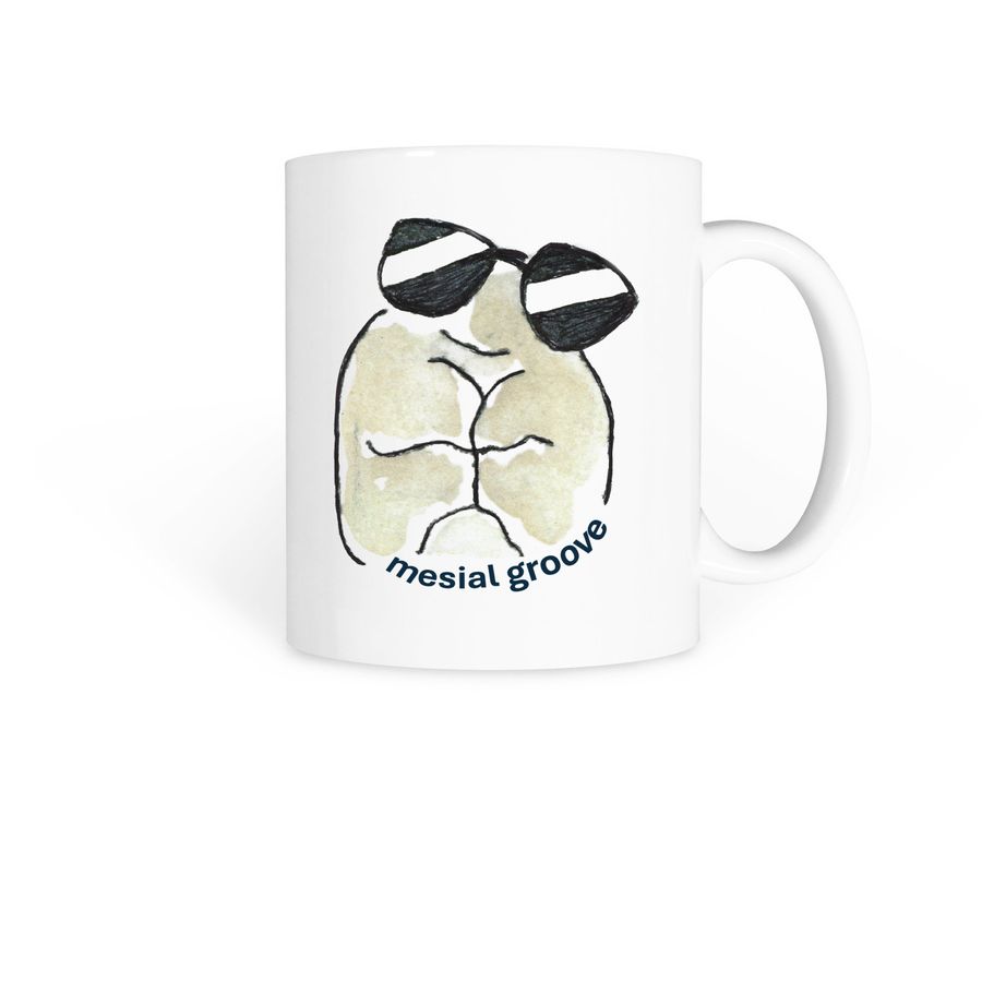 DAA - design by Dr. Tisa Loewen, a White Coffee Mug