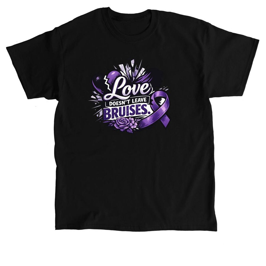 Domestic Violence Awareness&nbsp;, a Black Classic Unisex Tee