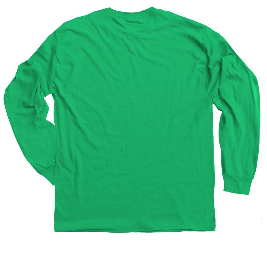 St. Pawtrick's Day, a Irish Green Classic Long Sleeve Tee (back-view)