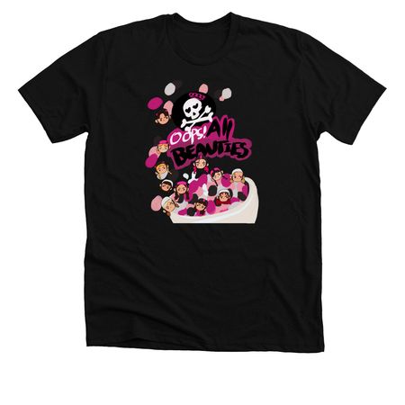 BRUTAL BEAUTIES, a Solid Black Blend Premium Unisex Tee