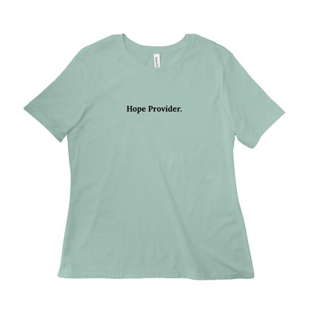 Ridglan Rescue 2026 Wear, a Dusty Blue Women?s Relaxed Cotton Tee