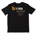 CIRA, a Black Nike Dri-FIT Jersey Blend Performance Tee (back-view)