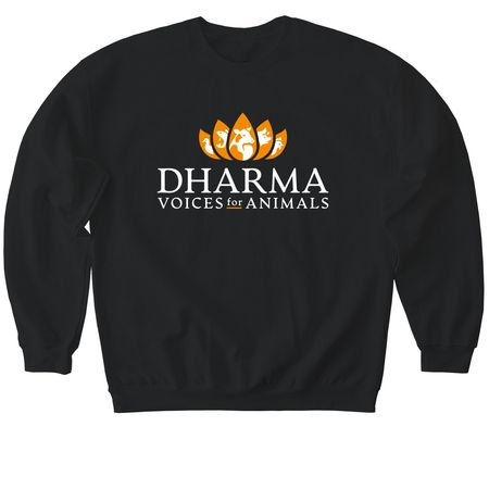DVA Sweatshirts, a Black Softstyle Crewneck Sweatshirt