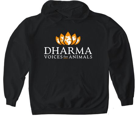 DVA Sweatshirts, a Black Gildan Softstyle Pullover Hoodie