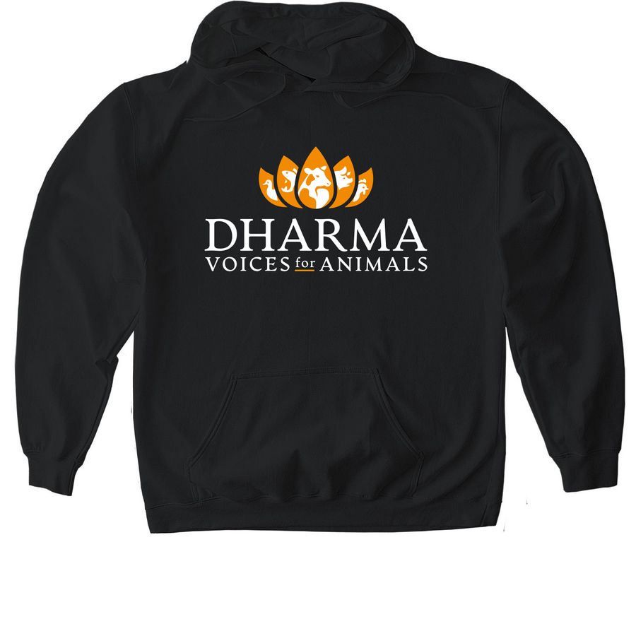 DVA Sweatshirts, a Black Gildan Softstyle Pullover Hoodie