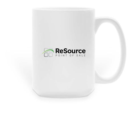 ReSource Mug Collection, a White Large Coffee Mug