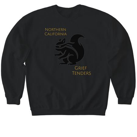 NCGT, a Black Softstyle Crewneck Sweatshirt