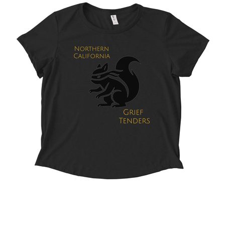 NCGT, a Deep Black Allmade Eco Triblend Women?s Scoop Neck Tee