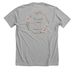 Kaley's Verse, a Athletic Heather Premium Unisex Tee (back-view)