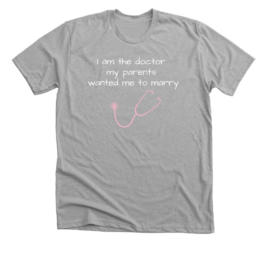 GETF Doctor, a Athletic Heather Premium Unisex Tee