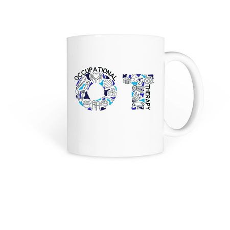 OT Elmhurst Mug, a White Coffee Mug