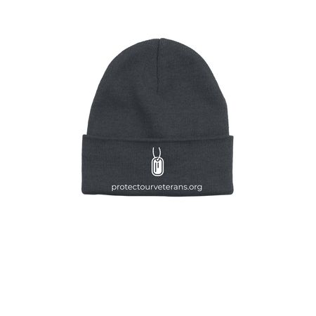 POV winter beanies&nbsp;, a Heather Grey Printed Base Camp Beanie