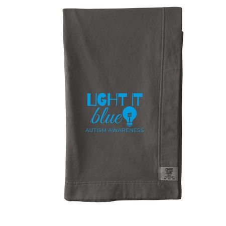Spectrum Glow Blanket, a Pepper Comfort Colors Blanket