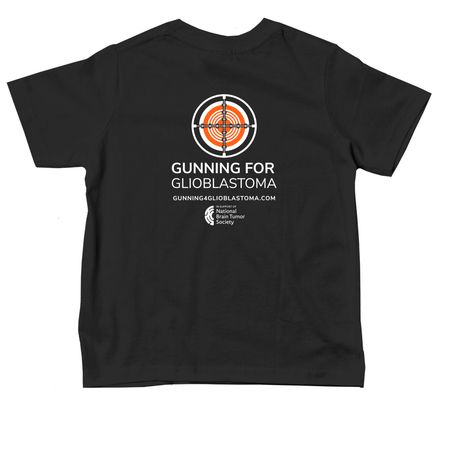 Toddler&nbsp; T-Shirts, a Black Toddler Tee (back-view)
