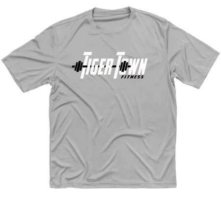 Tiger Town Fitness Active, a Silver Classic Performance Tee