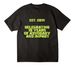 Grunge Heavyweight Anniversary Tee, a Black Unisex Heavyweight Tee (back-view)