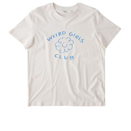 Weird Girls Club: Puff, a Vintage White Stanley/Stella Unisex Crafter Tee