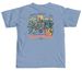 2026 TAG Conference Shirt, a Washed Denim Comfort Colors Unisex Tee (back-view)