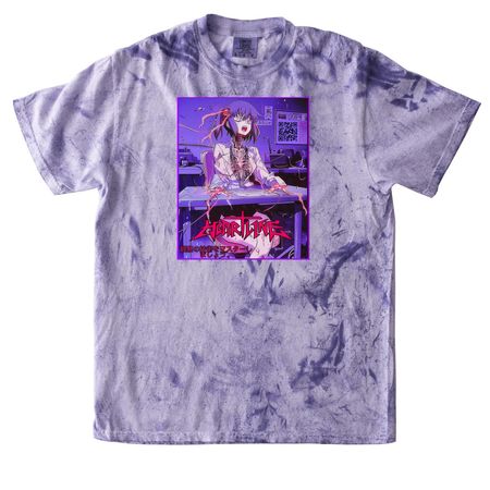 Anime Barcode, a Amethyst Comfort Colors Colorblast Tee