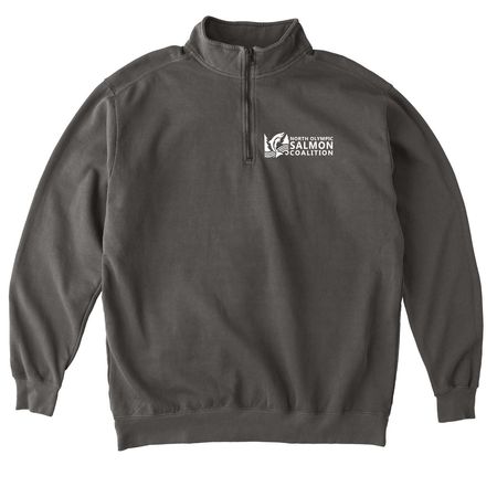 NOSC Zips, a Pepper Comfort Colors Quarter Zip Pullover