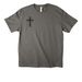 Cross faith over fear, a Asphalt Unisex Heavyweight Tee
