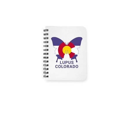 Lupus Colorado Notebook, a White Spiral Notebook