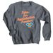 Mife/Miso&nbsp;, a Dark Heather Crewneck Sweatshirt