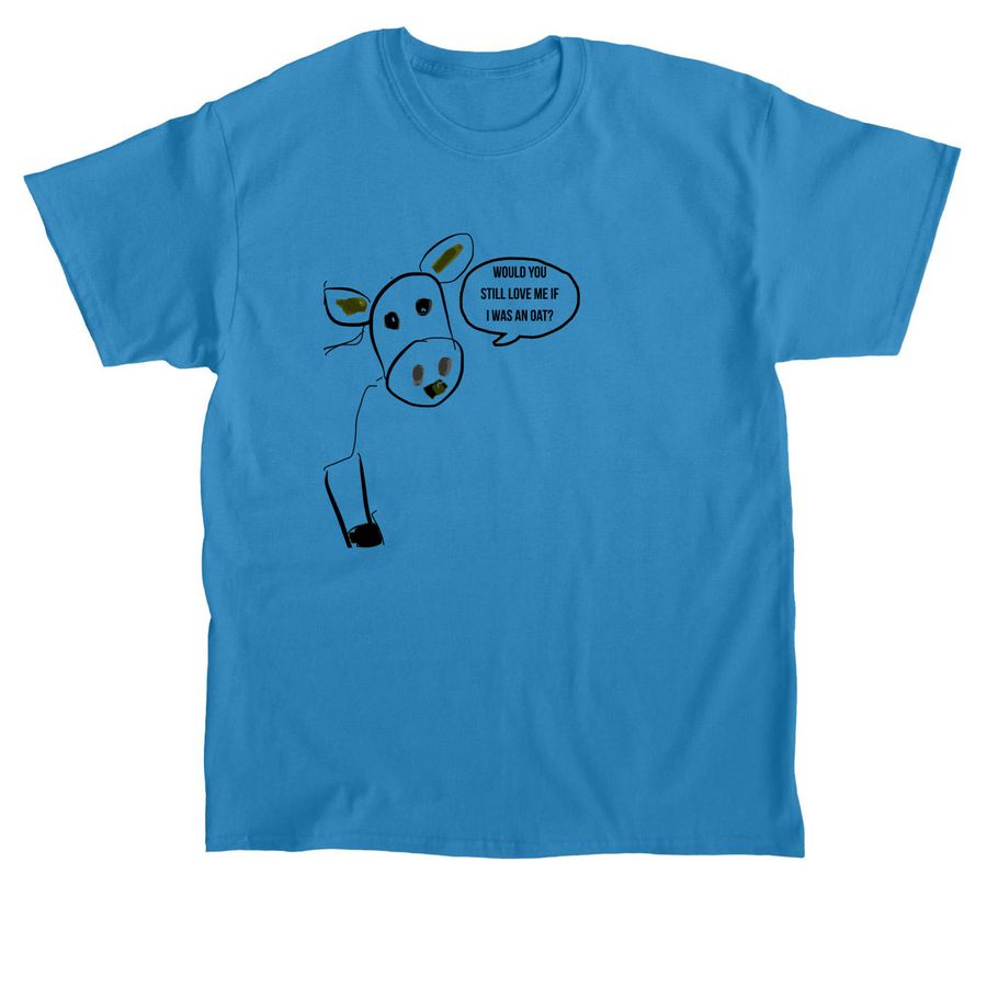 Questioning Cow, a Sapphire Classic Unisex Tee
