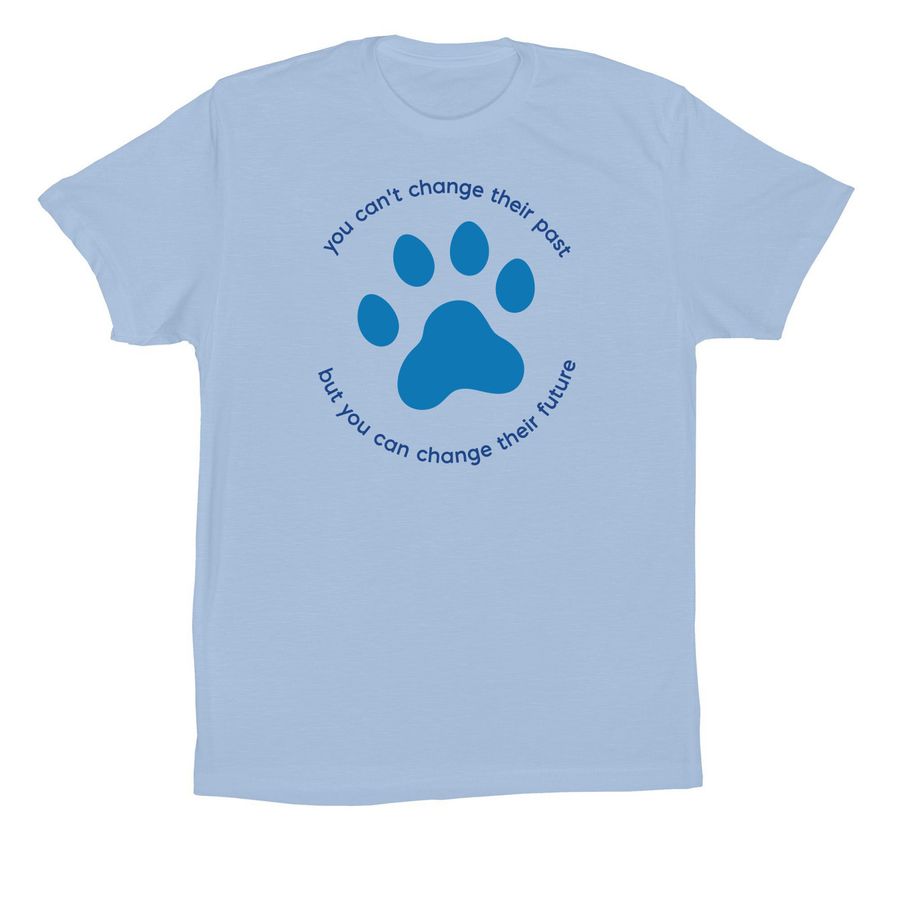 Change Their Future, a Baby Blue Premium Cotton Tee