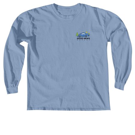 GNG 30th Anniversary, a Washed Denim Comfort Colors Long Sleeve Tee