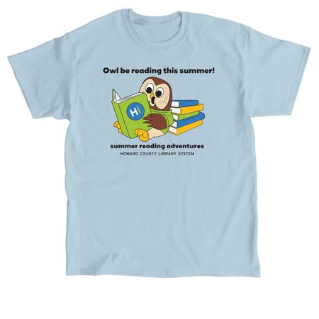 Summer Reading Collection, a Light Blue Classic Unisex Tee