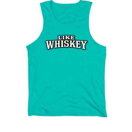 Like Whiskey&nbsp;, a Teal Premium Cotton Tank