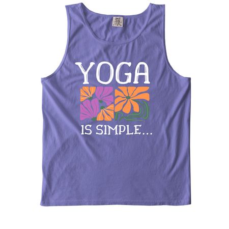 Do Good. Be Good., a Violet Comfort Colors Tank Top