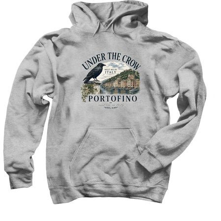 Under The Crow Italy, a Sport Grey Pullover Hoodie