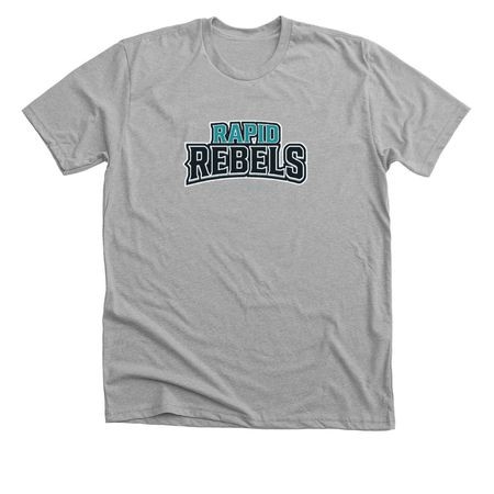 Rapid Rebels Team, a Athletic Heather Premium Unisex Tee