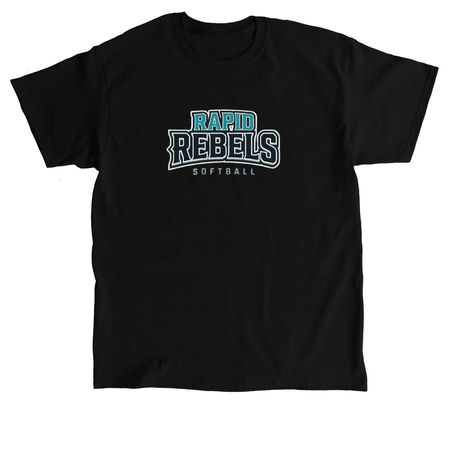 Rapid Rebels Team, a Black Classic Unisex Tee