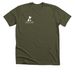 LCHS Logo Shirt/Sweatshirt, a Heather Military Green Premium Unisex Tee
