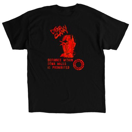 DEFIANCE IS PROHIBITED, a Black Classic Unisex Tee