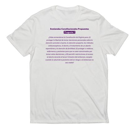 Si a la pregunta 1, a Fairly White Allmade Eco Triblend Unisex Tee